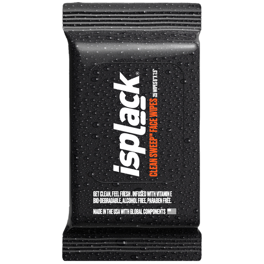 ISPLACK® CLEAN SWEEP™ FACE WIPES